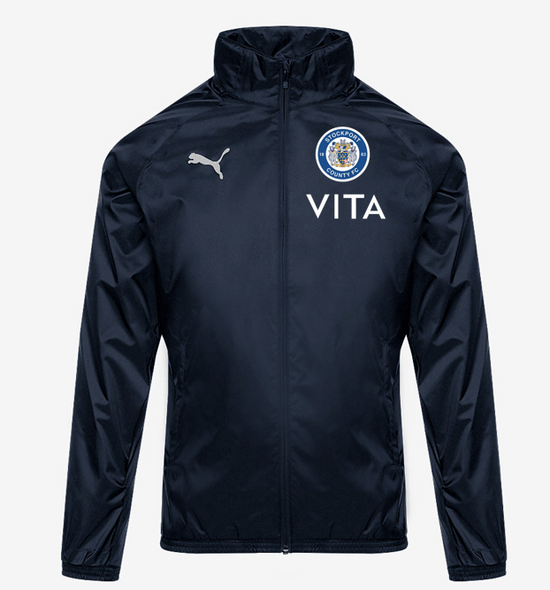 Puma teamGOAL 24 All Weather Jacket - Puma Navy [SCFC Girls]