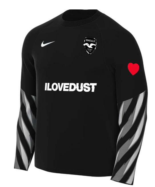 Nike Park V LS GK Shirt - Black/White [SEAGULLS FC]