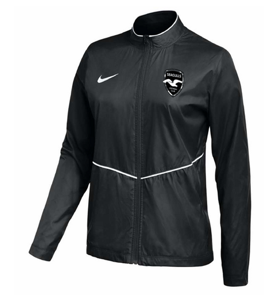 Nike Park 26 Rain Jacket - Black/White [SEAGULLS FC]