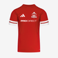 adidas Squadra 25 Slim SS Shirt - Team Power Red 2/White [JPL All Stars - WARRIORS]
