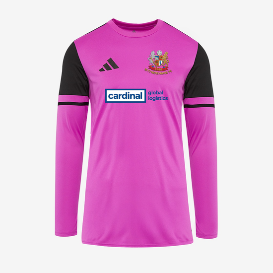 Adidas Squadra 25 Slim LS GK Shirt - Flash Pink/Black [Wythenshawe]
