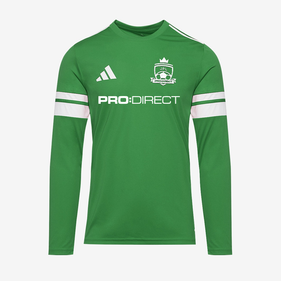 adidas Squadra 25 Slim LS Shirt - Team Green/White [JPL All Stars - MIDLANDS]