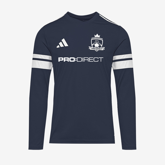 adidas Squadra 25 Slim LS Shirt - Team Navy Blue 2/White [JPL All Stars - WARRIORS]