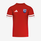adidas Squadra 25 Slim SS Shirt - Team Power Red 2/White [Radcliffe Academy]