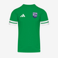 adidas Squadra 25 Slim SS Shirt - Team Green/White [Radcliffe Academy]