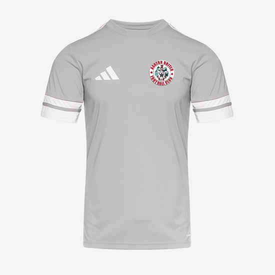 adidas Squadra 25 Slim SS Shirt - Team Light Grey/White [Ashton United]