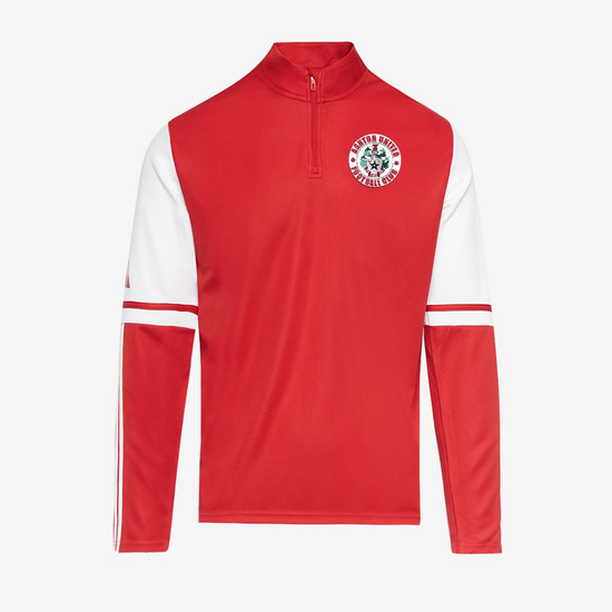 adidas Squadra 25 1/4 Zip Training Top - Team Power Red 2/White [Ashton United]