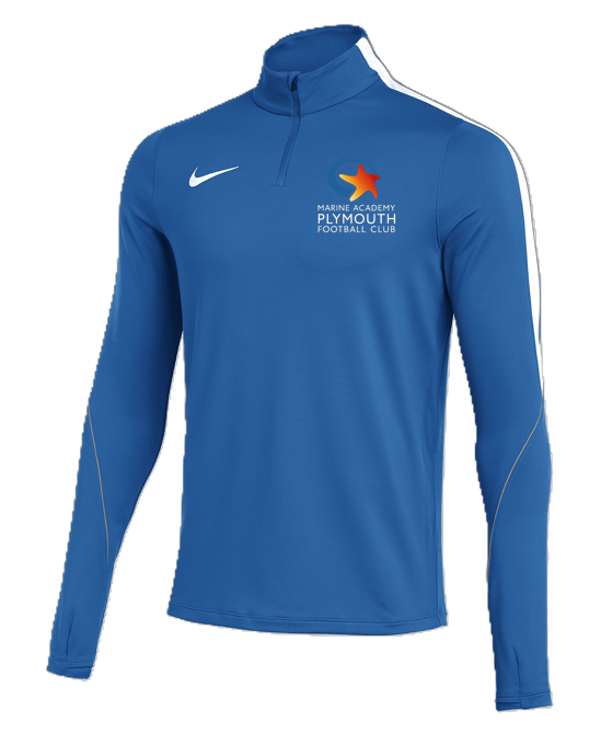 Staff - Nike Strike 26 Slim-Fit 1/4-Zip Drill Top - Royal Blue/White [MAP U9 JUNIORS]