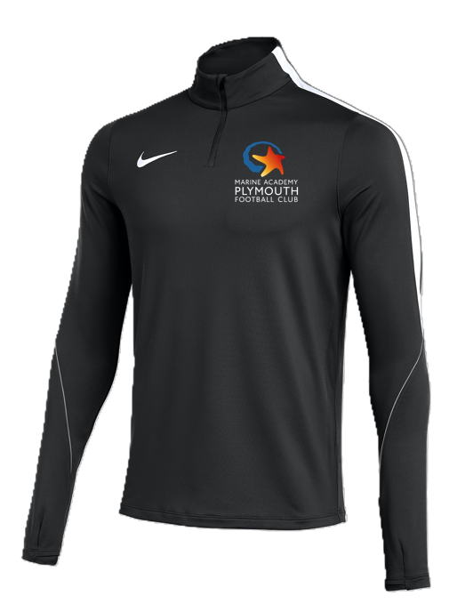 Staff - Nike Strike 26 Slim-Fit 1/4-Zip Drill Top - Black/White [MAP U9 JUNIORS]