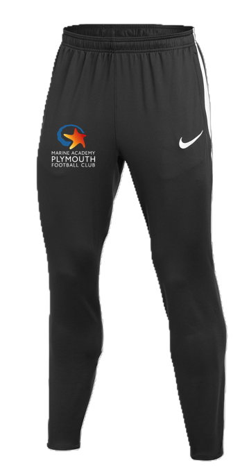 Nike Strike 26 Slim-Fit Zip-Pocket Training Pants - Black/White [MAP U9 JUNIORS]