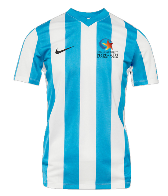Nike Striped Division V SS Shirt - White/University Blue [MAP]