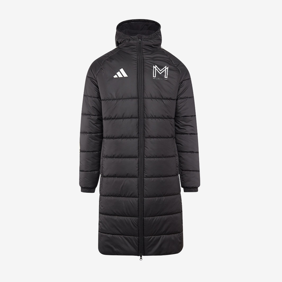 adidas Tiro 24 Long Coat - Black/White [Monster Mentality]