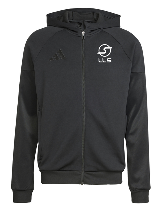 adidas Tiro 25 Full Zip Travel Hoodie - Black [LLS]