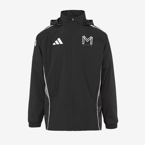 adidas Tiro 25 Competition All Weather Jacket - Black/Team Grey Four [Monster Mentality]