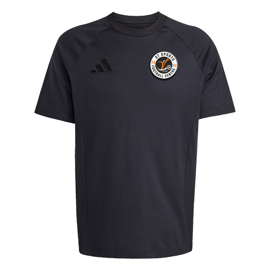 adidas Tiro 25 SS Travel Tee - Black [GT Sports]