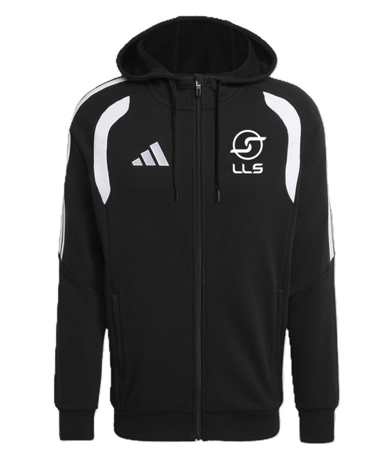 adidas Tiro 26 League Full-Zip Cotton Hoodie - Black/White [LLS]