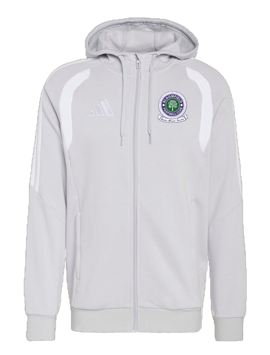 Coaches adidas Tiro 26 League Full-Zip Cotton Hoodie - Team Light Grey/White [Bloomfield]