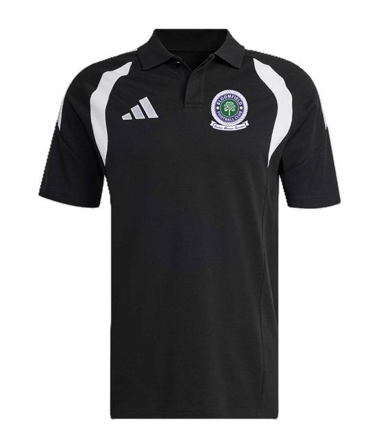adidas Tiro 26 League SS Cotton Polo - Black/White [Bloomfield]