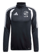 adidas Womens Tiro 26 League Slim-Fit 1/4-Zip Training Top - Black/White [LLS]