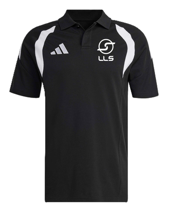 adidas Tiro 26 League SS Cotton Polo - Black/White [LLS]