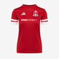 adidas Womens Squadra 25 SS Shirt - Team Power Red 2/White [JPL All Stars - WARRIORS]