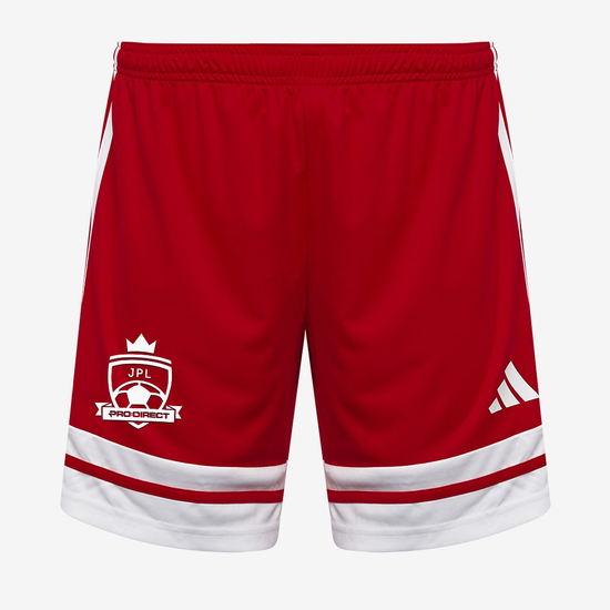 adidas Womens Squadra 25 Shorts - Team Power Red 2/White [JPL All Stars - WARRIORS]