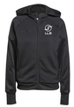adidas Womens Tiro 25 Full Zip Travel Hoodie - Black [LLS]