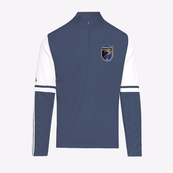 adidas Squadra 25 1/4 Zip Training Top - Team Navy Blue 2/White [Larkhall City]