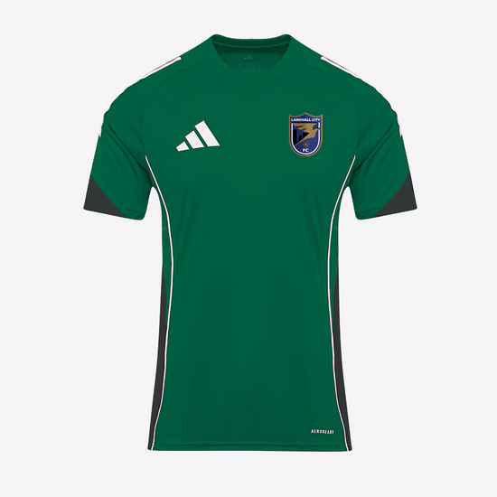 adidas Tiro 25 Competition Slim SS Training Shirt - Team Dark Green/Shadow Green [Larkhall City]