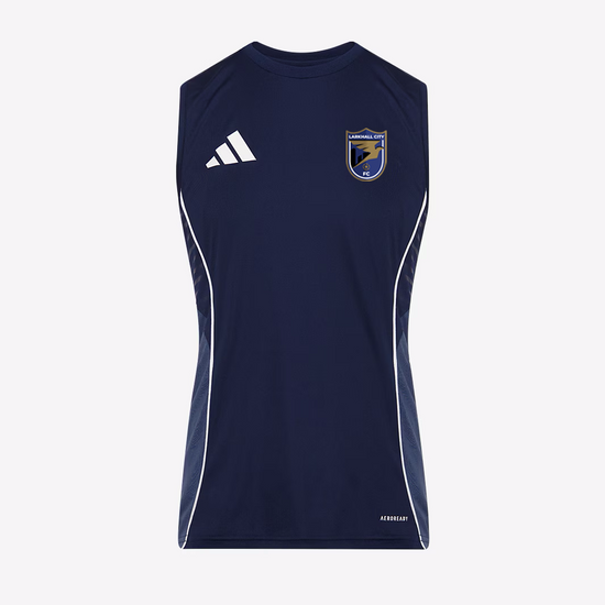 adidas Tiro 25 Competition Slim Sleeveless Shirt - Team Navy Blue 2/Crew Blue [Larkhall City]