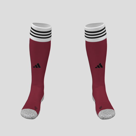 adidas Cheltenham Town FC Home Sock - Team Power Red/White/Black [CHELTENHAM ACADEMY]