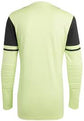 adidas Squadra 25 Slim LS GK Shirt - Pulse Lime/Black (Girls Crest) [JPL Sussex]