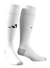 adidas Milano 23 Socks - White/Black [JPL All Stars]