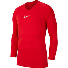 Nike Dri-FIT Park 1st Layer LS Jersey - University Red/White [MAP U9 JUNIORS]