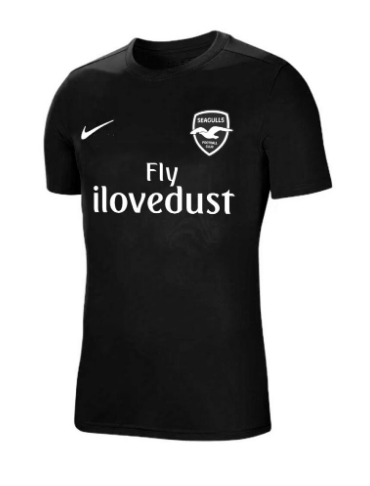 Nike Park VII SS Shirt - Black/White (Coach Kit) [SEAGULLS FC]