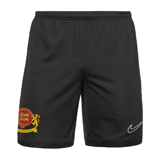 Nike Academy 25 Knitted Shorts - Black/White [BUCKSWOOD ACADEMY]