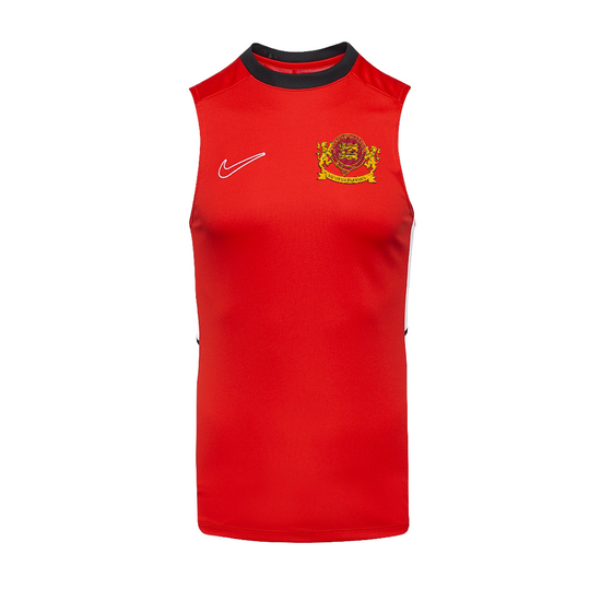 Nike Academy 25 Sleeveless Shirt - University Red/Black/White/White [BUCKSWOOD ACADEMY]