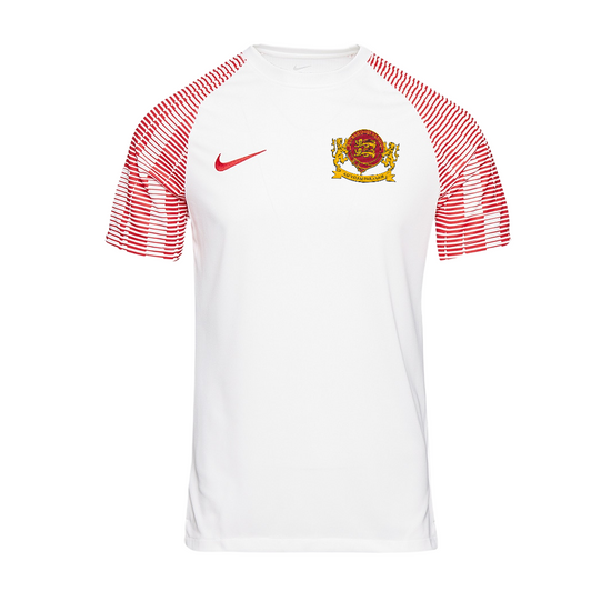 Nike Academy SS Shirt - White/University Red [BUCKSWOOD ACADEMY]