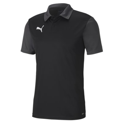 Puma Goal Sideline Polo – Black/Asphalt [JPL COACHES]