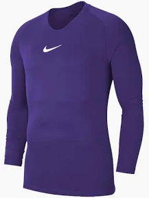 Nike Dri-FIT Park 1st Layer LS Jersey - Court Purple/White [MAP U9 JUNIORS]