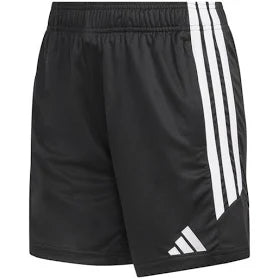 adidas Womens Tiro 26 League Zip-Pocket Training Shorts - Black/White [LLS]