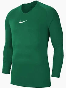 Nike Dri-FIT Park 1st Layer LS Jersey - Pine Green/White [MAP U9 JUNIORS]