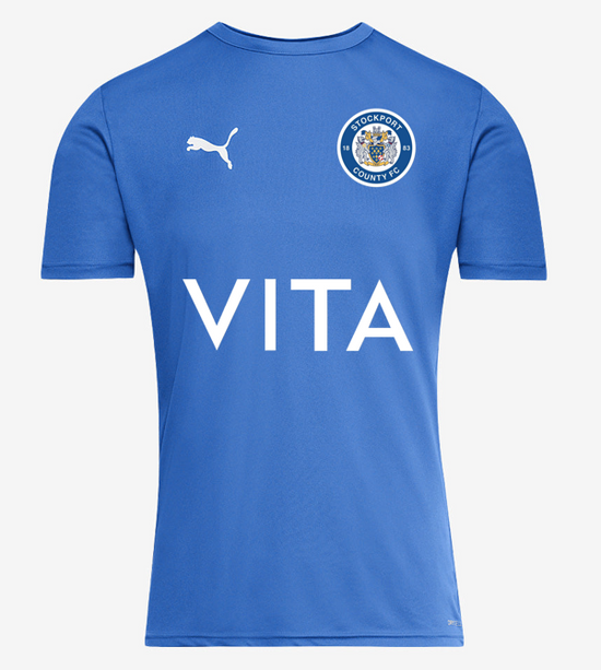 Puma teamRISE 24 SS Shirt - Ignite Blue [SCFC Girls]