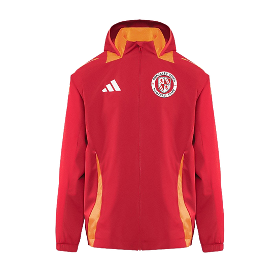 Adidas Tiro 24 Competition All Weather Jacket - Team Power Red [BRACKLEY TOWN PDC]