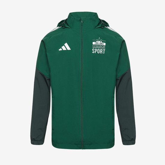 Adidas Tiro 25 All Weather Jacket - Dark Green [Truro College]