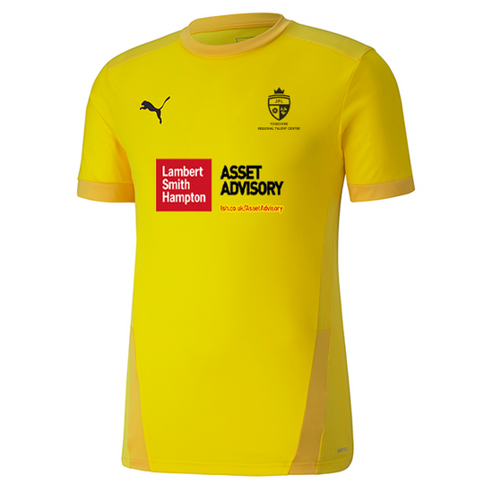 Puma Goal Jersey – Cyber Yellow/Spectra Yellow - Outfield Players - Match Home Top [JPL YORKSHIRE]
